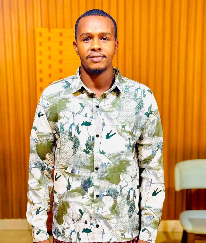 Wariye Maxamed Jaamac Maxamuud kaddib markii laga sii daayay xarigga Boosaaso