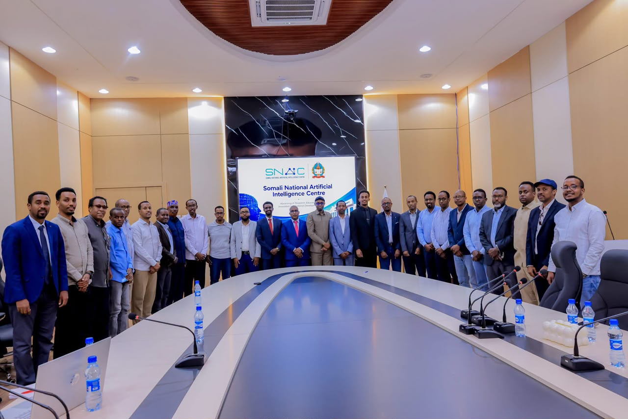 Munaasabadda daahfurka Xarunta Sirdoonka Macmalka Soomaaliya ee Muqdisho