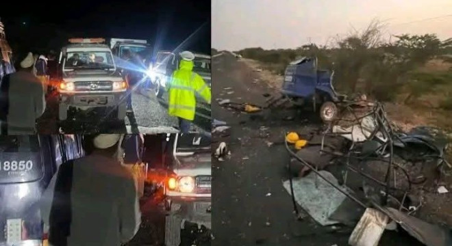 Burburka bajaaj iyo gaadiid gurmad oo yaalla goobta shil ka dhacay Guuyow, Qabribayax