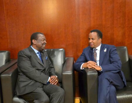 Wasiirrada arrimaha dibadda Soomaaliya iyo Kenya oo ku kulmay Addis Ababa