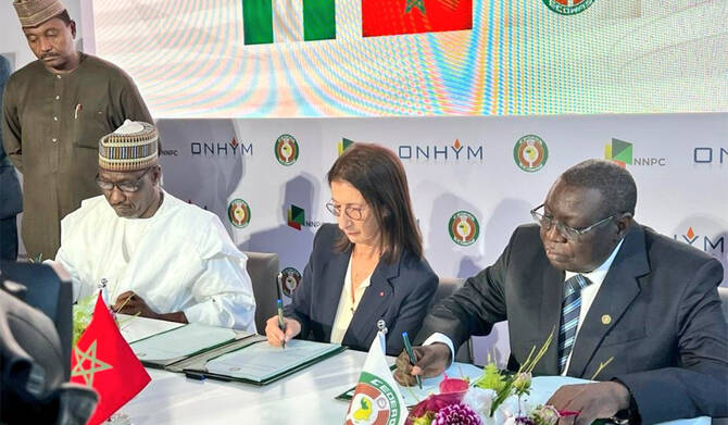 Wakiillo ka qaybgalaya heshiiska dhuumaha gaaska Nigeria iyo Morocco ee Freetown