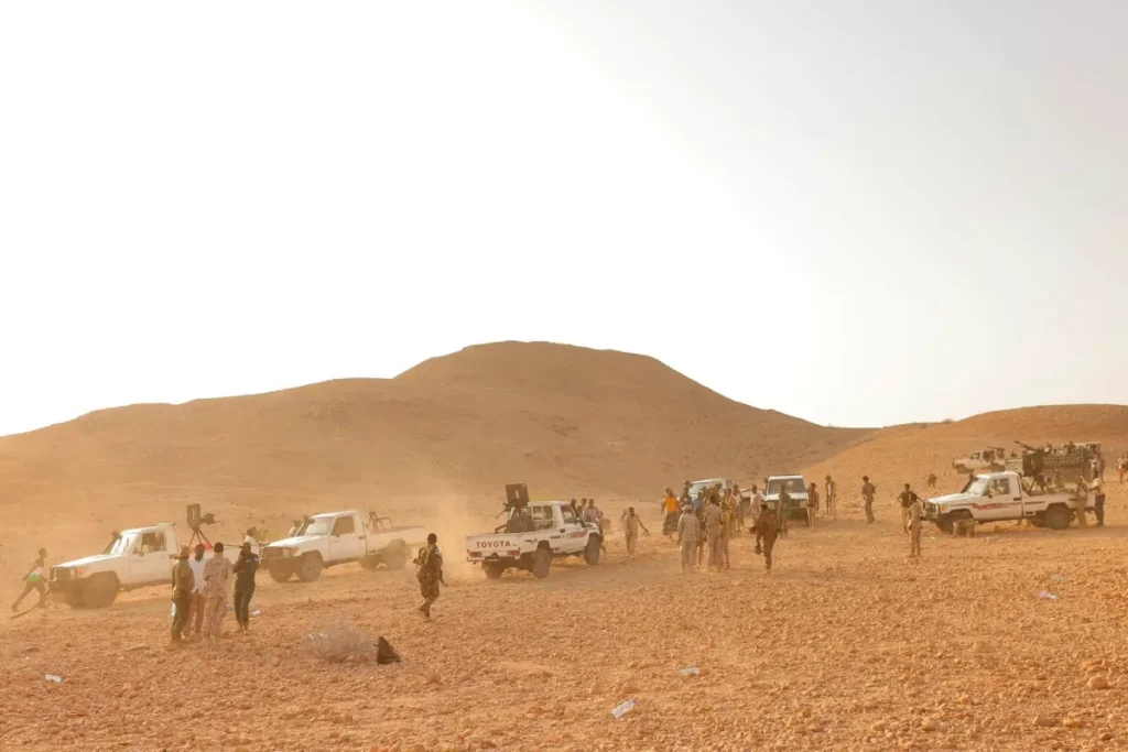 Sawirka warka jawaabta Ciidanka Amniga Puntland ee dagaalkii Laag