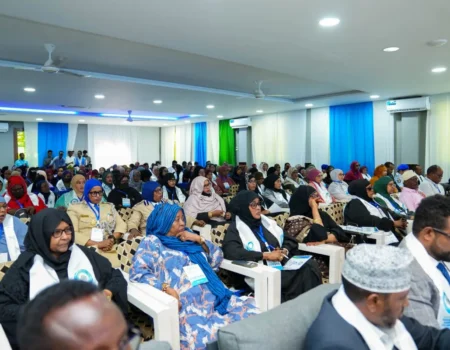 Madaxweyne Siciid Deni oo furaya Shirweynaha Haweenka Puntland 2026 ee Garoowe