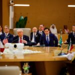 Donald Trump oo ka hadlaya shirkii Golaha Iskaashiga Khaliijka ee Riyaad