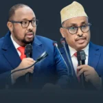 Fahiima Yuusuf Quuje iyo hoggaanka Waqooyi Bari oo ku jira sawir la xiriira kiiska siyaasadeed