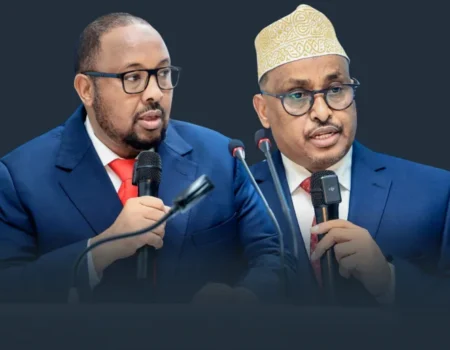 Fahiima Yuusuf Quuje iyo hoggaanka Waqooyi Bari oo ku jira sawir la xiriira kiiska siyaasadeed