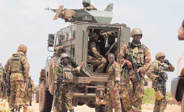 Ciidamada Kenya oo ku sugan gobolka Mandera ee xadka Soomaaliya
