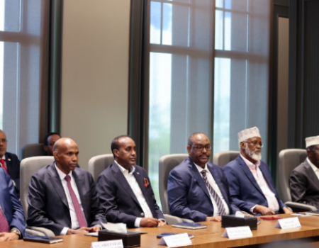 Sawirka warbixinta wada-hadallada doorashada Soomaaliya ee Muqdisho