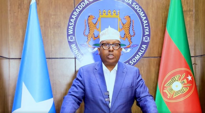 Wasiirka Gaashaandhigga Soomaaliya oo ka hadlaya howlgalka lagu sheegay dilka Macallin Jinaaw Ibraahim