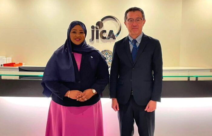 Danjire Hodan Cismaan Cabdi oo Tokyo kula kulmaysa saraakiil iyo wakiillo ka socda Japan