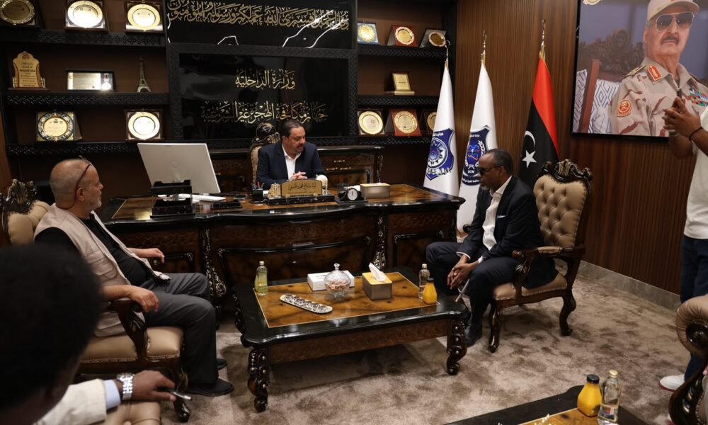 Wafdi ka socda guddiga xuquuqda aadanaha Soomaaliya oo booqanaya xabsiga Qanfouda ee Benghazi