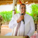 Madaxweyne ku-xigeenka Puntland Ilyaas Cismaan Lugatoor oo Garoowe ka hadlaya booqashada Xamse ee Laascaanood