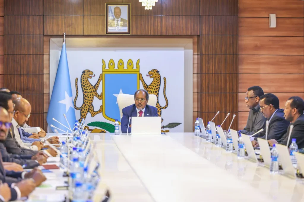 Golaha Wasiirrada Soomaaliya oo kulan ku leh Muqdisho