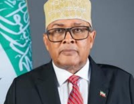Madaxweynaha Somaliland Cabdiraxmaan Cirro oo khudbad jeedinaya