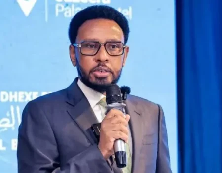Wasiirka Maaliyadda Soomaaliya Biixi Iimaan Cige oo ka hadlaya hoos-u-dhaca gargaarka dibadda