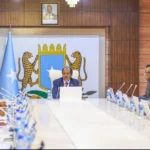 Madaxweyne Xasan Sheekh Maxamuud oo guddoominaya kulan Golaha Wasiirrada Soomaaliya