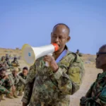 Jeneraal Jimcaale Jaamac Takar oo hoggaamiya ciidamada Danab ee Puntland