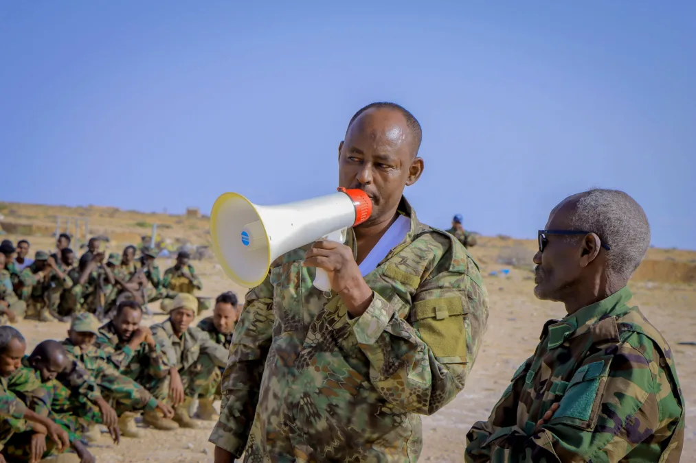 Jeneraal Jimcaale Jaamac Takar oo hoggaamiya ciidamada Danab ee Puntland